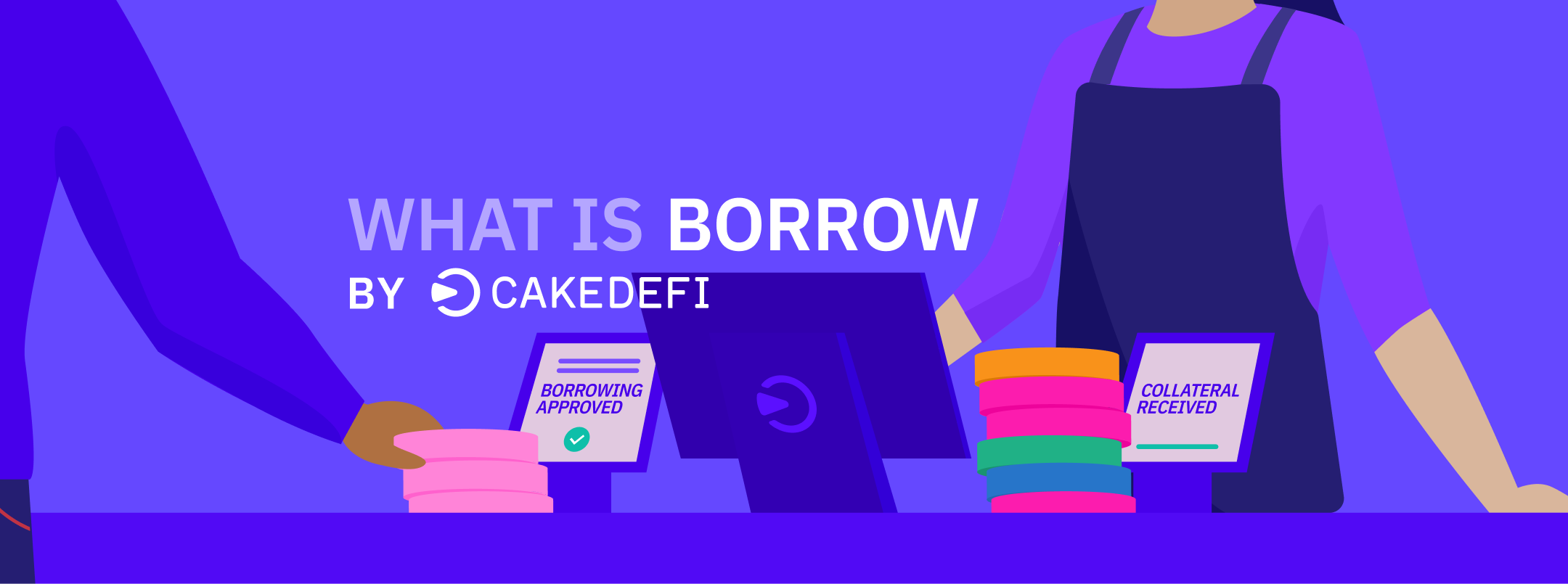 What is “Borrow” by Cake DeFi?